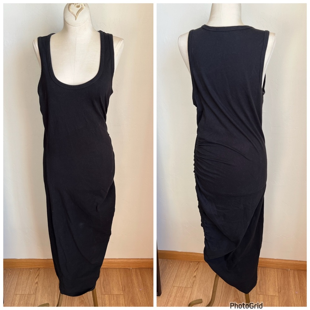 Veronica Beard Jeans Decker Black Tank Dress  Small minimalist - Picture 2 of 4